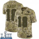 #18 New England Patriots Matthew Slater Limited Men's Camo Super Bowl LIII Jersey