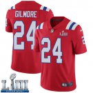 #24 New England Patriots Stephon Gilmore Limited Men's Alternate Red Super Bowl LIII Jersey