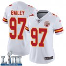 Women's Kansas City Chiefs #97 Allen Bailey White Limited Super Bowl LIII Jersey