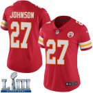 Women's Kansas City Chiefs #27 Larry Johnson Red Limited Super Bowl LIII Jersey