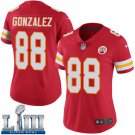 Women's Kansas City Chiefs #88 Tony Gonzalez Red Limited Super Bowl LIII Jersey