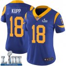 Women's Cooper Kupp Los Angeles Rams Royal Blue Super Bowl LIII Jersey #18