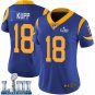 Women's Cooper Kupp Los Angeles Rams Royal Blue Super Bowl LIII Jersey #18