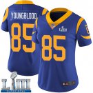 Women's Jack Youngblood Los Angeles Rams Royal Blue Super Bowl LIII Jersey #85