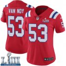 #New England Patriots Kyle Van Noy Women's Alternate Red Super Bowl LIII Jersey