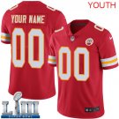 Youth Kansas City Chiefs Custom Name and Numberized Red Custom Name and Number Super Bowl LIII Jersey