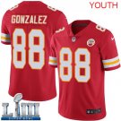 Youth Kansas City Chiefs #88 Tony Gonzalez Red Super Bowl LIII Jersey