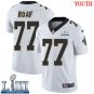 #77 New Orleans Saints Willie Roaf Youth Road White Super Bowl LIII Jersey