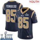 Youth Limited Jack Youngblood Los Angeles Rams Navy Blue Super Bowl LIII Jersey #85 Home