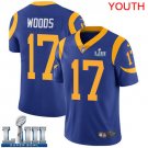 Youth Limited Robert Woods Los Angeles Rams Royal Blue Super Bowl LIII Jersey #17