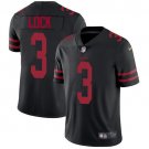Men's 2019 Draft San Francisco 49ers DREW LOCK Black Jersey