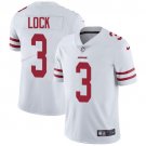 Men's 2019 Draft San Francisco 49ers DREW LOCK White Jersey
