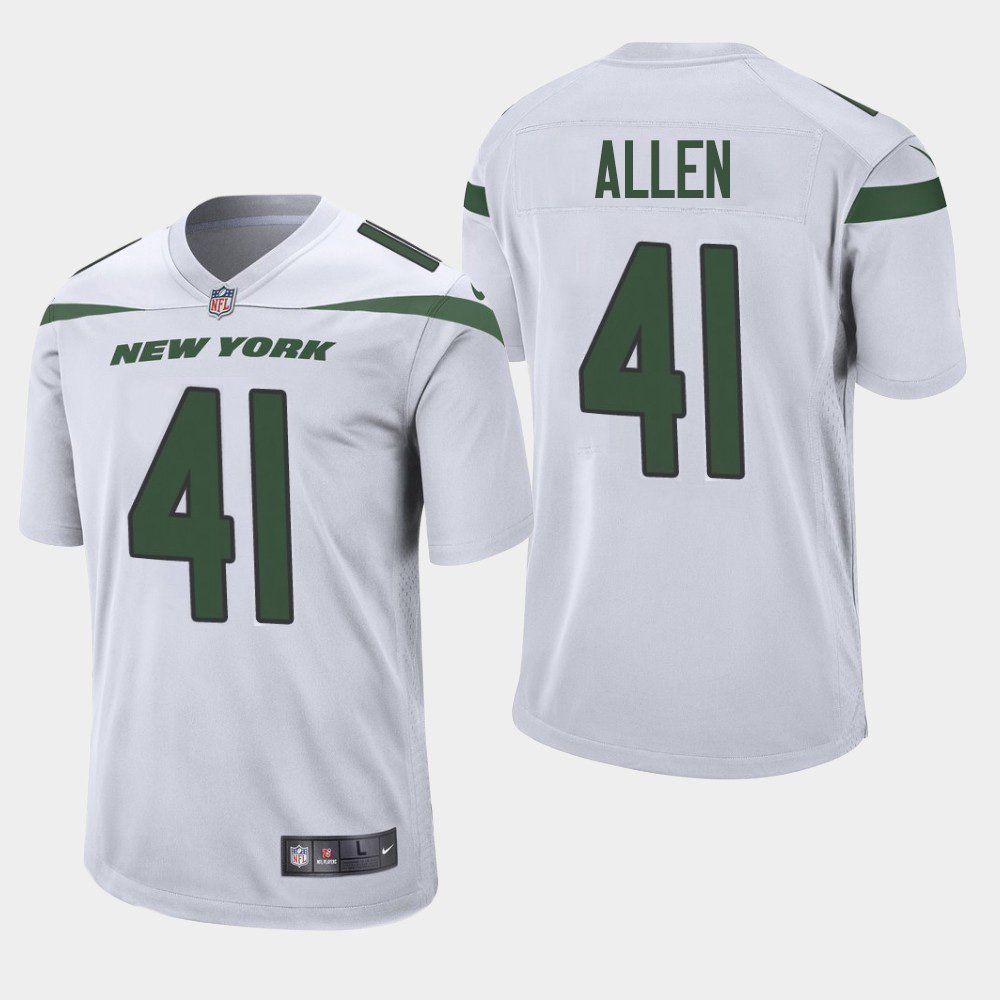 Youth 2019 Draft New York Jets JOSH ALLEN Spotlight White Jersey