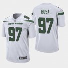 Youth 2019 Draft New York Jets NICK BOSA Spotlight White Jersey