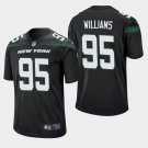 Men's New York Jets #95 Quinnen Williams Game Jersey - Black