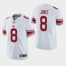 Men's New York Giants #8 Daniel Jones Vapor Limited Jersey - White