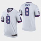 Men's New York Giants #8 Daniel Jones Color Rush Legend Jersey