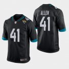 Men's Jacksonville Jaguars #41 Josh Allen Game Jersey - Black