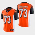 Men's Cincinnati Bengals #73 Jonah Williams Vapor Limited Jersey - Orange