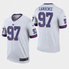 Men's New York Giants #97 Dexter Lawrence Color Rush Legend Jersey - White
