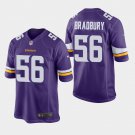 Men's Minnesota Vikings #56 Garrett Bradbury Game Jersey - Purple