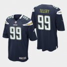 Men's Los Angeles Chargers #99 Jerry Tillery Game Jersey - Navy