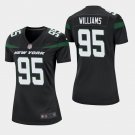 Women's New York Jets #95 Quinnen Williams Game Jersey - Black