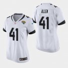 Women's Jacksonville Jaguars #41 Josh Allen Game Jersey - White
