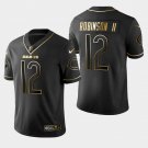 Bears #12 Allen Robinson Golden Edition Jersey - Black