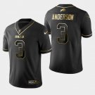 Bills #3 Derek Anderson Golden Edition Jersey - Black