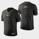 Chargers #1 Ty Long Golden Edition Jersey - Black