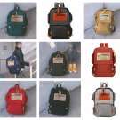 Korean Canvas Backpack large capacity travel computer backpack for unisex bag for College Students