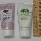 Origins Retexturizing Mask with Rose Clay & Frothy Wash 1 oz each NWOB FRESH