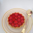 Cherry pie gel candle