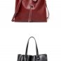 Women's bag shoulder leather shopping bag handbag simple and practical ladies big bag