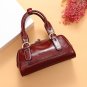 2018 new leather handbag retro handmade ladies shoulder handbag