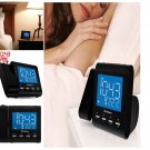 ELEGANT Alarm Projection Clock with Indoor Temperature Radio Usb for Bedrooms