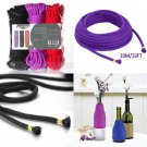 Excellent Strong 3 Pack Long Soft Cotton Rope Basket Best for Macrame or Hammock