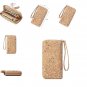 Lam Gallery Vegan Cork Wallets Purse Handbags for Womens Durable Clutch Bag NEW