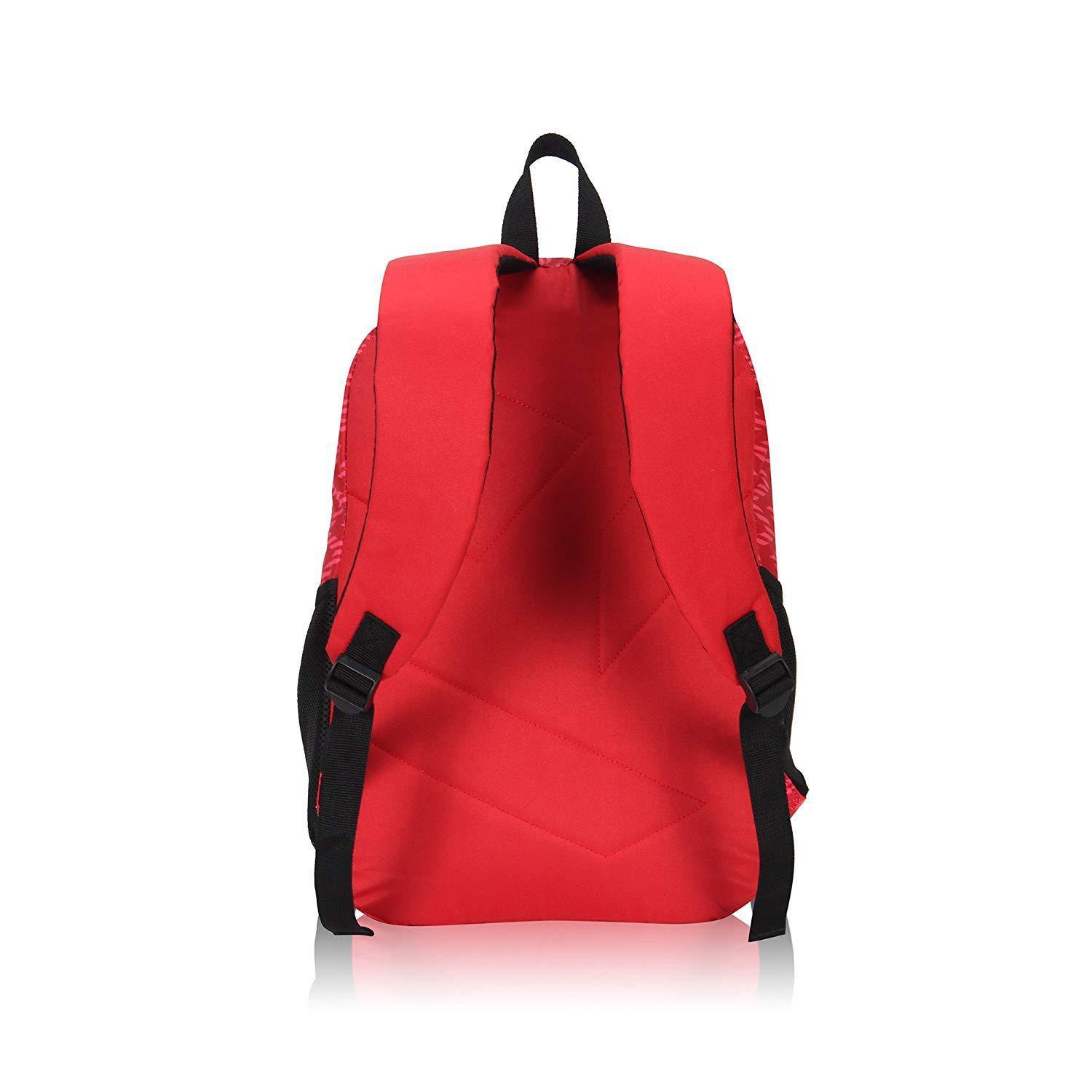 Backpack Kids Sturdy Red Schoolbags Back to School for Boys Girls Soft ...