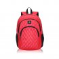 Backpack Kids Sturdy Red Schoolbags Back to School for Boys Girls Soft Polyester