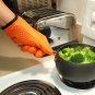 Spacial Grilling Gloves For Cooking Outdoors with Bonus Sticky Hooks & eBook