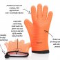 Spacial Grilling Gloves For Cooking Outdoors with Bonus Sticky Hooks & eBook