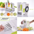 Practical Vegetable Spiral Slicer Zucchini Spaghetti Folding 5 Blades Spiralizer
