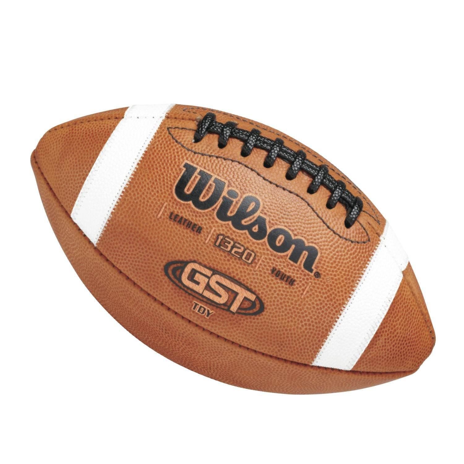 GST Football K2 Pee Wee 6-9 Wilson 863WE Durable Leather ACL Pebbled 