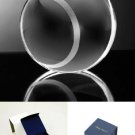 Amazing Amlong Crystal Tennis Ball Paperweight 3.5" & Gift Box Perfect For Xmas