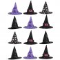 Halloween Witch Hats For Kids Costumes Decoration fit Party Trick Or Treat Varie