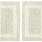 Reversible Step Out Bath Mat Rugs RV Bathroom Long Rug Fit All 17x24 Ivory New