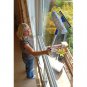 NEW REMOVABLE & Extension Pole Machine Washable Scrub Complete Window Washer
