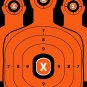 New Pack of 50 Quality Paper Splatter Gun Rifle Pistol Shooting Targets+ Sticker